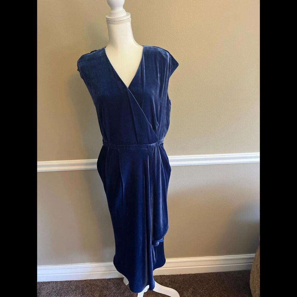 Magaschoni velvet dress